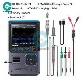 FNIRSI 2C23T/2C53T/2C53P Digital Oscilloscope Multimeter Signal Generator NEW