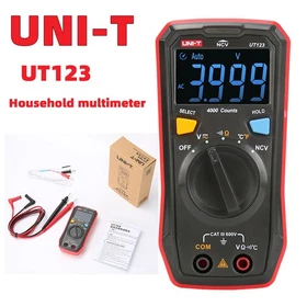 UNI-T UT123/UT123D Mini Digital Multimeter Auto Range Data hold AC DC MeterKd