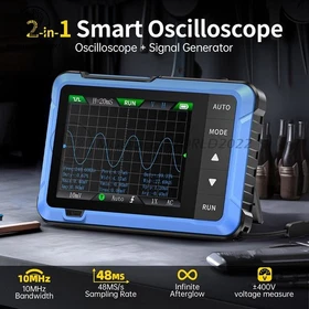 FNIRSI DST-201/DST-210 3IN1 Digital Oscilloscope Multimeter Signal Generator NEW