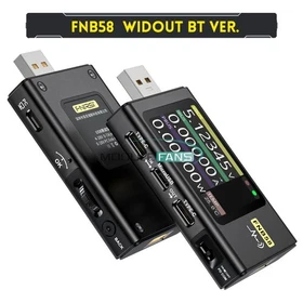 FNIRSI FNAC-28 2 IN 1 Type-C USB Tester 6.5A Digital Voltmeter Current Meter