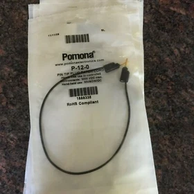 Pomona Electronic Stacking Pin Tip Patch Cord Lead P-4-0, P-12-0, P-18-0, P-18-2