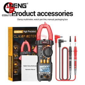 ANENG PN107 Backlight Digital Clamp Meter Multimeter Ammeter Voltager 4000-Count