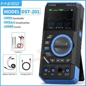 FNIRSI 2CT53 DST-210 3IN1 Digital Oscilloscope Multimeter Signal Generator HOT