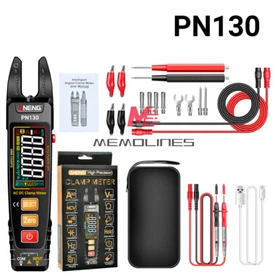 ANENG PN130 Clamp Meter Pliers Tester AC DC Volt Ohm Amp Auto Range Multimeter