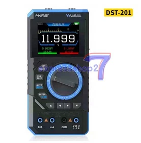 1x FNIRSI DST-210 DST-201 3 in1 Digital Oscilloscope Multimeter Signal Generator