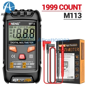 ANENG M113 Digital Multimeter Auto Range AC/DC Votage Resistance Meter NCV