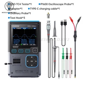 FNIRSI 2C23T/2C53T/2C53P Digital Oscilloscope Multimeter Signal Generator NEW