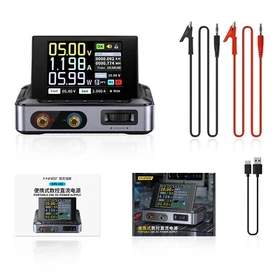 FNIRSI DC Power Supply Adjustable Voltage Regulator Bench Switching PD QC CNC AU