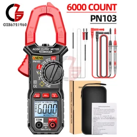 ANENG Digital Clamp Meter AC/DC Volt Multimeter 6000 Counts Voltmeter Auto Range