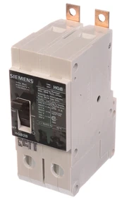 HGB2B125B - Siemens 125 Amp 2 Pole 480V/600V AC Molded Case Circuit Breaker, HGB