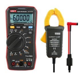 UNI-T UT117C 60000 Counts True RMS Digital Multimeter AC/DC 600V 10A LPF NCV