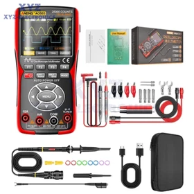 3-in-1 ANENG AOS03 Handheld Digital Multimeter + Oscilloscope + Signal Generator