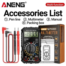 ANENG SZ308 Digital Multimeter AC/DC Current Meter Voltage Resistance Meter Elec
