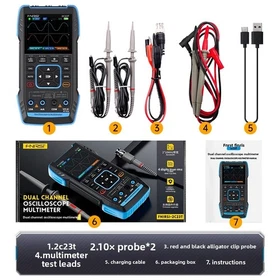 FNIRSI 2C23T Handheld Digital Oscilloscope Multimeter+Function Signal Generator