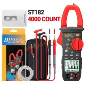 ANENG Digital Clamp Meter AC DC Current Multimeter Ammeter Voltage Tester ST183
