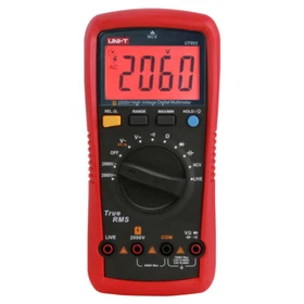 UNI-T 2000V TRMS LCD Multimeter Digital AC DC Voltmeter NCV LIVE Tester Cap Freq