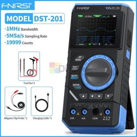 FNIRSI DST-210 DST-201 3-in-1 Digital Oscilloscope Multimeter Signal Generator