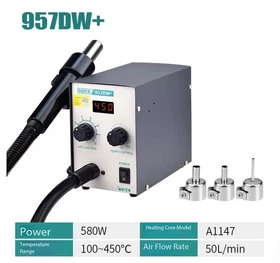 Hot-air Desoldering Station with Digital Temperature Display and High Power