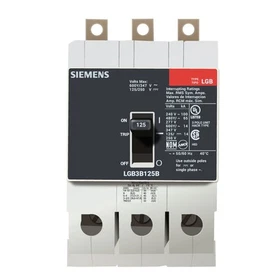 LGB3B125B - Siemens - Molded Case Circuit Breaker