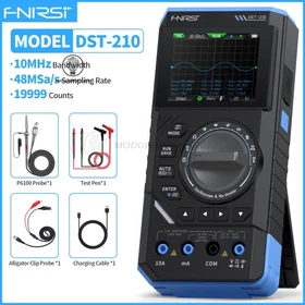 FNIRSI DST-210 DST-201 3 in1 Digital Oscilloscope Multimeter Signal Generator