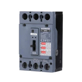 QRH23B125 - Siemens 125 Amp 240 Volt 3 Pole Thermal Magnetic Molded Case Circuit