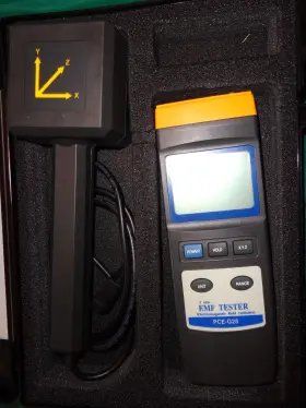 PCE-G28 3D EMF TESTER Manual Axis Powers #2