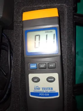 PCE-G28 3D EMF TESTER Manual Axis Powers #3