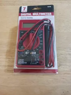 63758 7 FUNCTION Digital Multimeter Precise Measurements