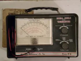BT-163 ACCURATE Dwell Angle Tachometer Manual