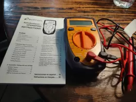 CP7665 ACTRON Autoanalyzer Digital Multimeter Wner Manual Ow #3