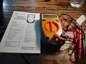 CP7665 ACTRON Autoanalyzer Digital Multimeter Wner Manual Ow
