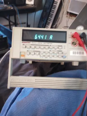 R6441A ADVANTEST Digital Multimeter Leads