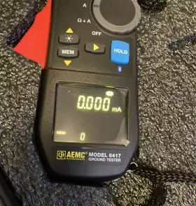 6417 AEMC Clamp Resistance Tester Bluetooth #3
