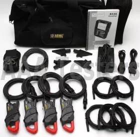 8335 AEMC Powerpad Phase Power Analyzer Meter Trms #3