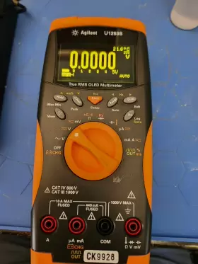 U1253B AGILENT Oled Digital Multimeter Great