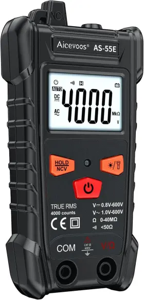 AS-55E AICEVOOS Contact Ac Digital Multimeter Voltmeter Auto