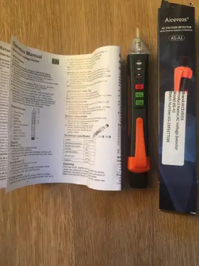 AS-A1 AICEVOOS Ac Voltage Detector Tester Batteries