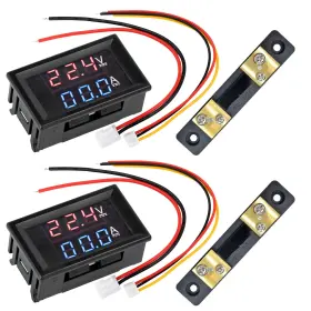 ZH0282US2 AIDEEPEN Digital Voltvoltmeter Dual Volt Amp