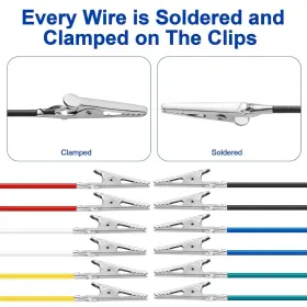 AL0001 AIELINMK Alligator Clips Electrical #2