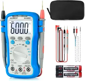 A002-BL AIOMEST Trms Digital Multimeter Auto Multitester Ac