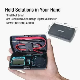 788537553137 ALLOSUN Digital Multimeter Pocket Ac Voltage Ncv #2