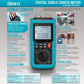 788537552659 ALLSUN Digital Electric Cable Resistance Tester #2