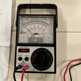 ES-511 ALPHA Buzzerohm Volt Meter Multitester Buzzer Cont