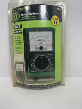 UPC-12725 AM Greener Analog Multimeter Box