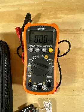 DM600 AMES Digital Multimeter Thermocouple #2