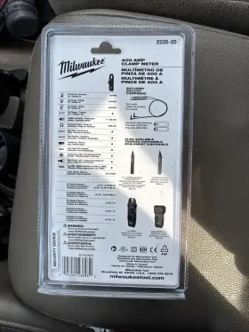 4524223693 AMP Milwalkiee Clamp Meter #2