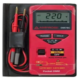 013584067796 AMPROBE Credit Card Digital Multimeter