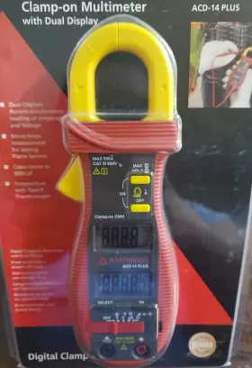 3086905 AMPROBE Clamp Pm Multimeter Dual Display Acd #2