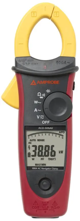 3729945 AMPROBE Ac Power Clamp Meter