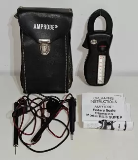 91574 AMPROBE Rotary Scale Clamp Meter